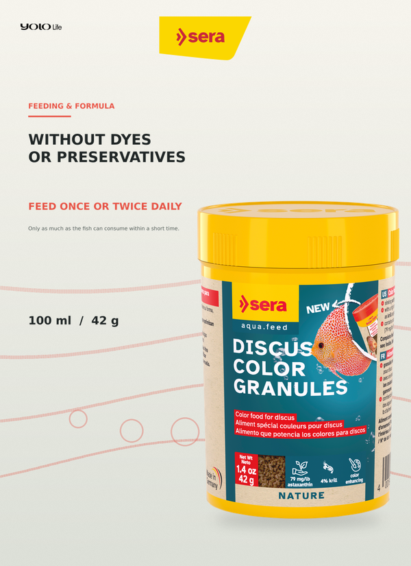 Sera Discus Color Granules 100 ml (42 g)