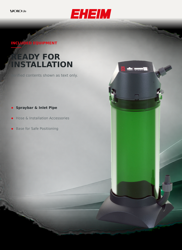 EHEIM classic 150 External Aquarium Filter