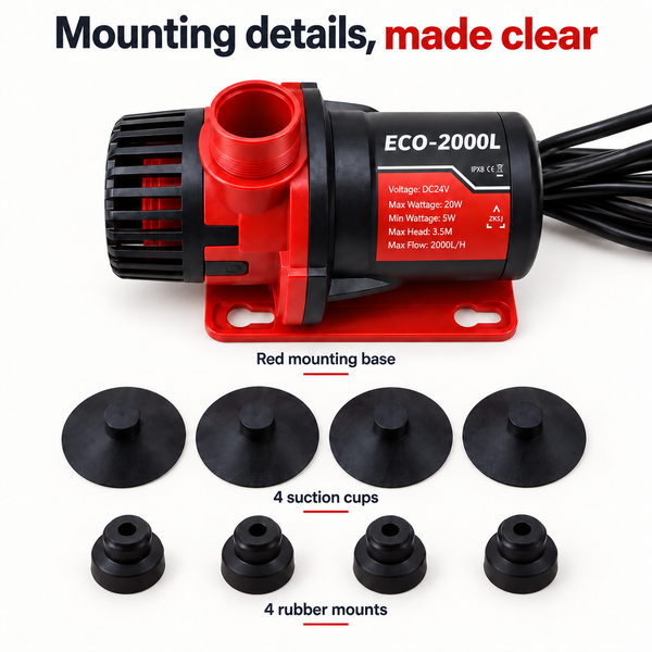 ZKSJ ECO-12000L Variable Speed DC Aquarium Pump