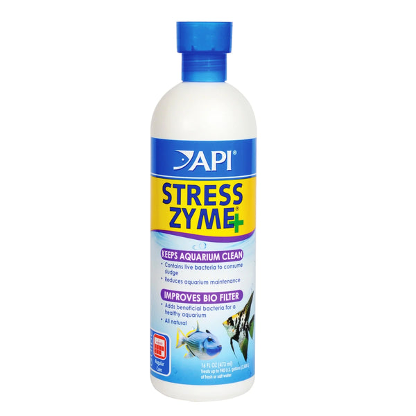 API Stress Zyme Bacterial Aquarium Cleaner 473 mL (16 fl oz)