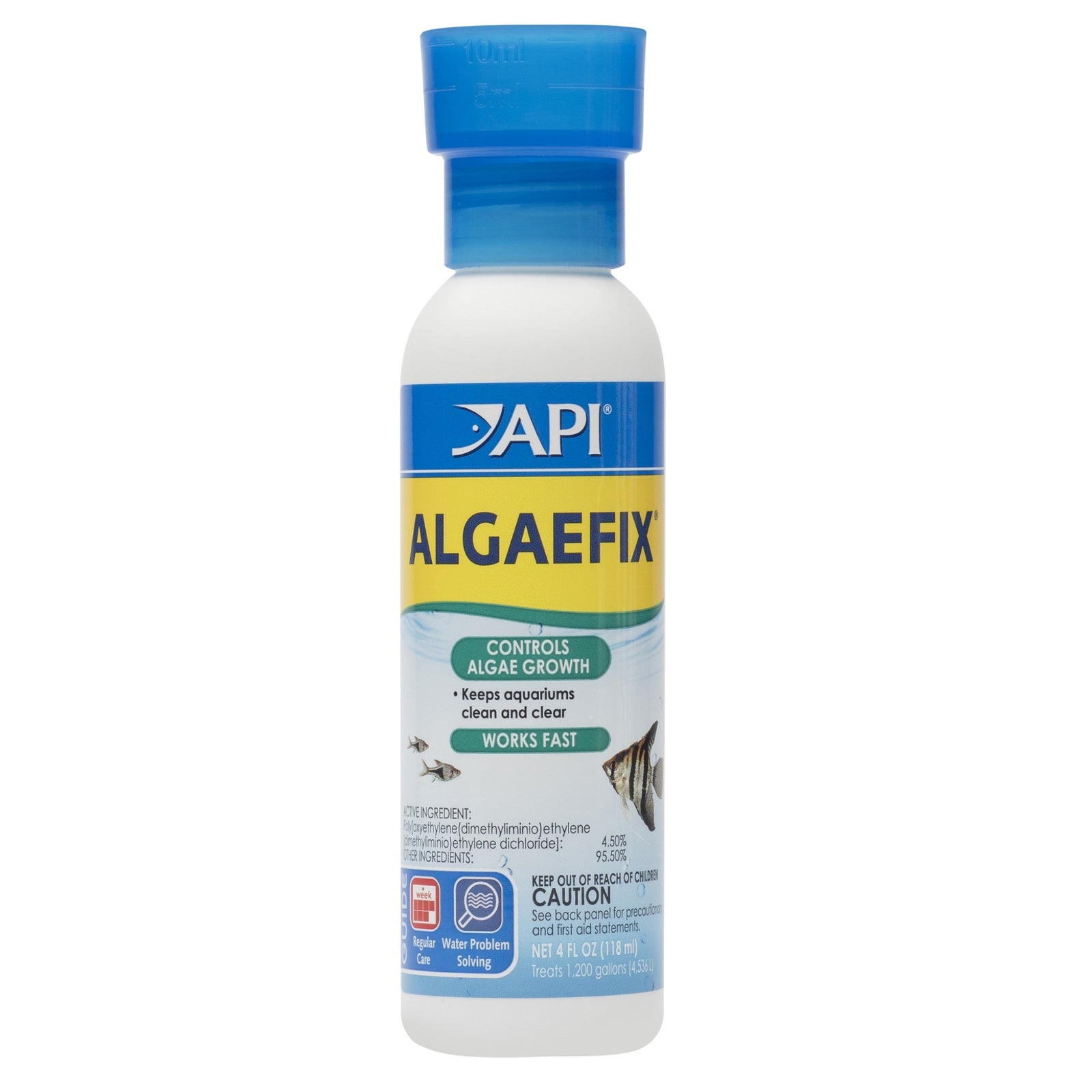 API Algaefix (4 oz), Algae Control, Aquarium Treatment, for Fish