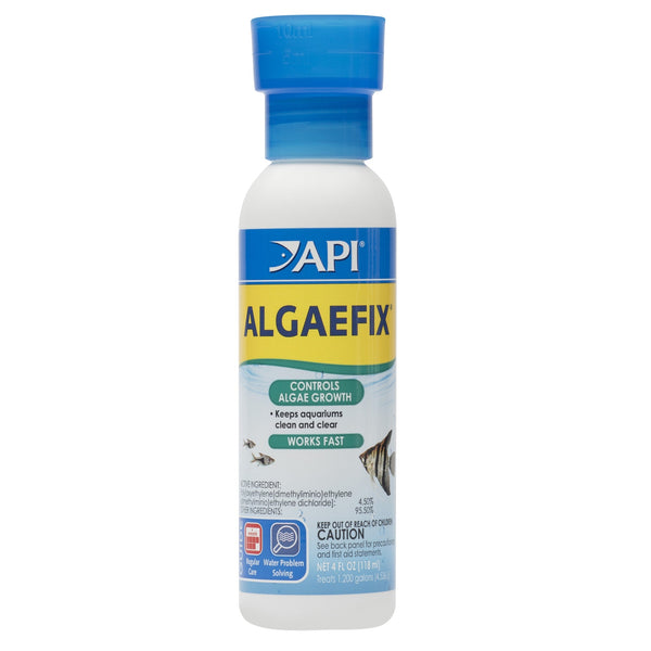 API Algaefix 4 oz, Algae Control, Aquarium Treatment, for Fish, Plants