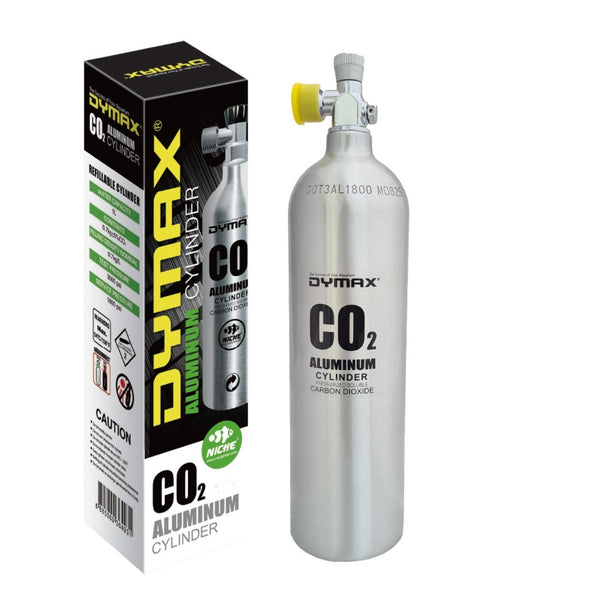 Dymax CO2 Aluminium Cylinder 2 L, Empty