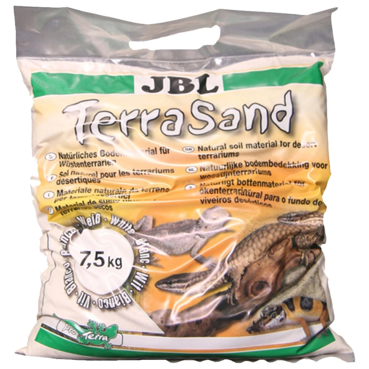 JBL TerraSand Natural White Desert Terrarium Sand 7.5 kg