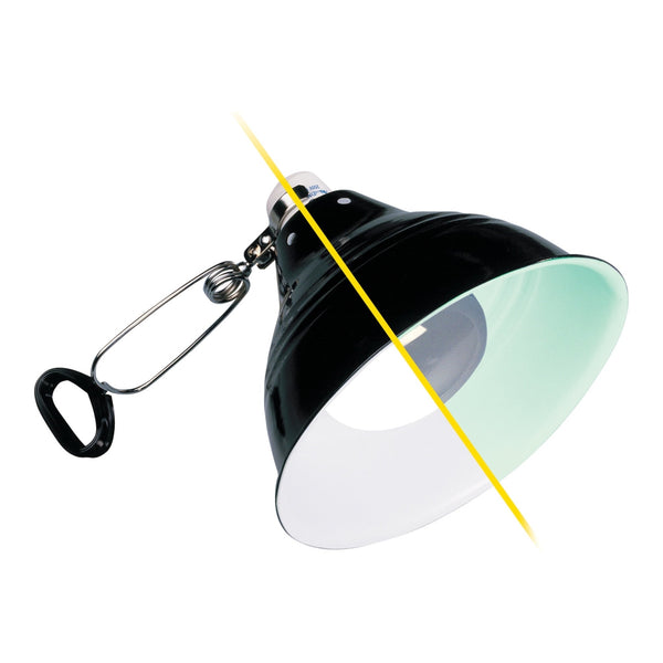 Exo Terra Glow Light Large (25 cm), Porcelain Clamp Lamp, for Reptiles