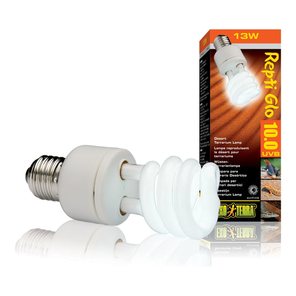 Exo Terra Reptile UVB 150 Desert 13W, Bulb, Lamp, for Reptiles, Tanks, Pets