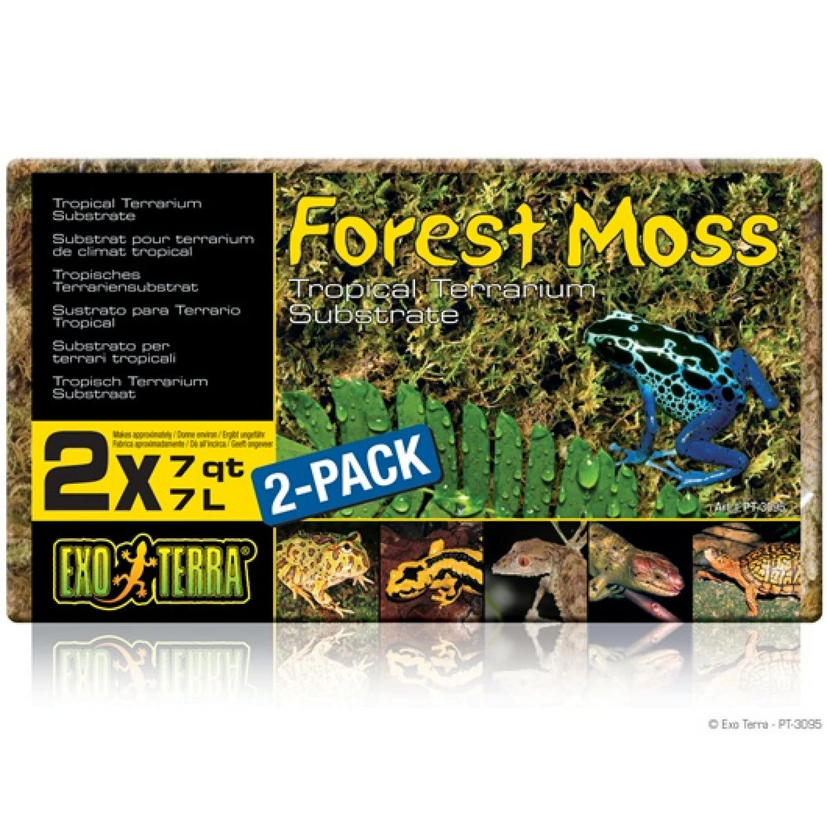 Exo Terra Forest Moss Terrarium Substrate – 2 × 7 L
