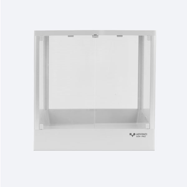 ADVINCI Sun Pro 454545 Reptile Terrarium – 450 × 450 × 450 mm, White