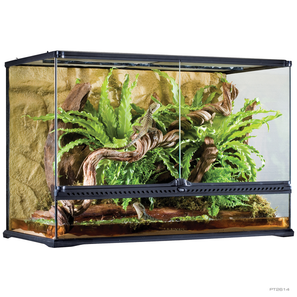 Exo Terra Tall Terrarium Large (90x45x60cm), Habitat for Reptiles