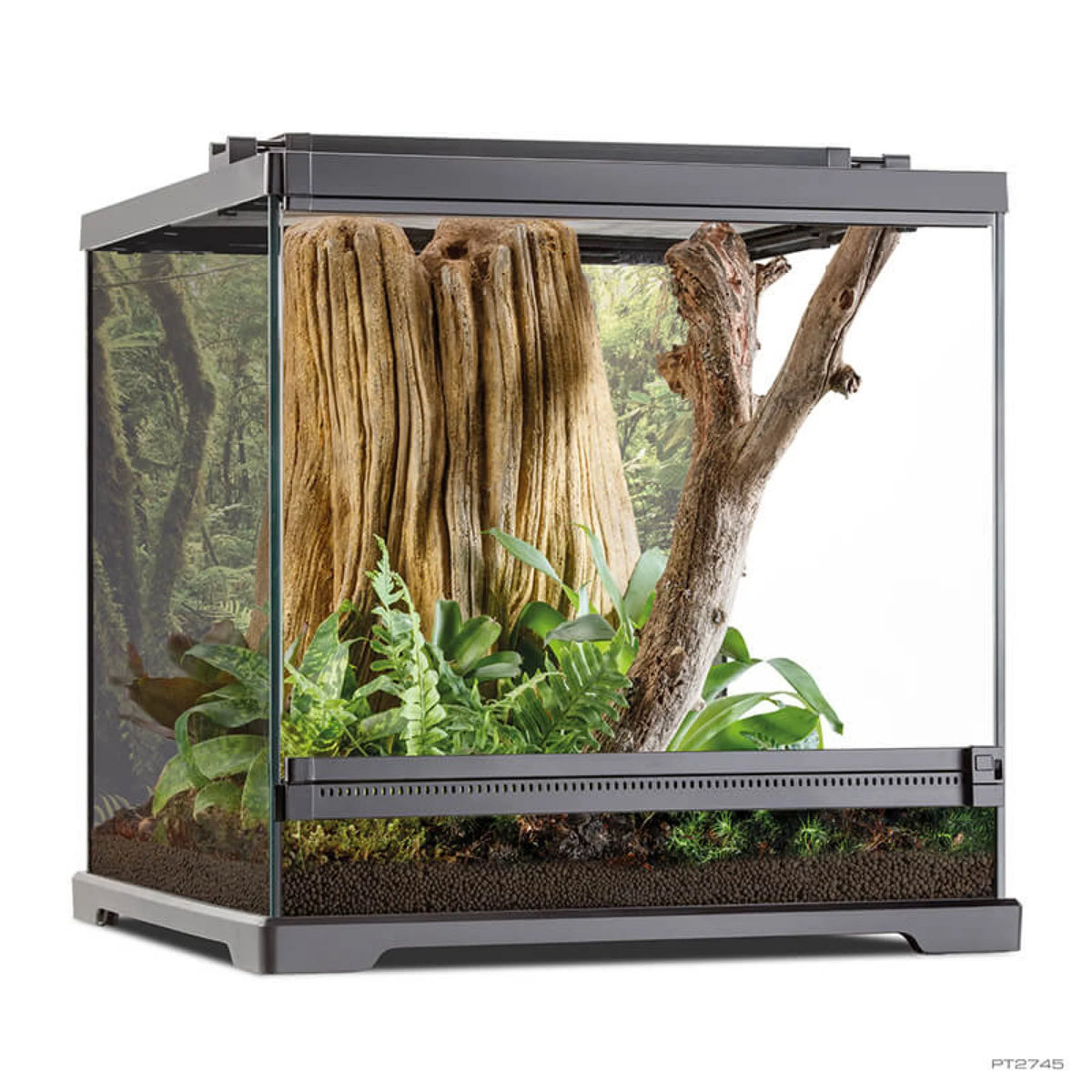 Exo Terra Dart Frog Terrarium – 450 × 450 × 450 mm