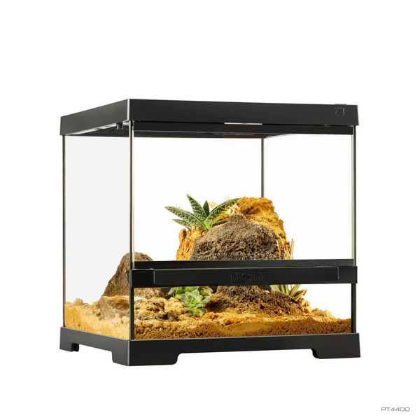 Exo Terra Pro Terrarium X-Small Wide (30x30x30cm) Reptile Glass Cage