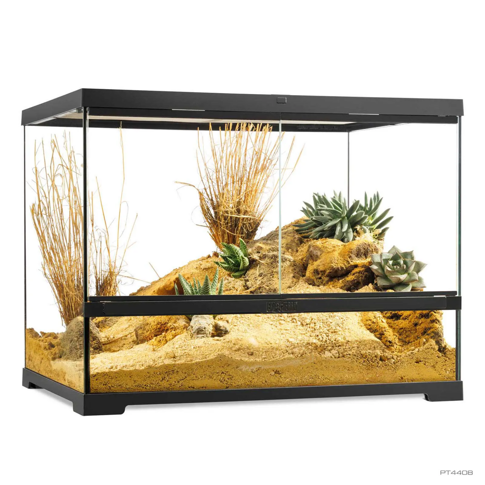 Exo Terra Pro Terrarium (Medium Wide) 60 x 45 x 45 cm, Tank for Pets