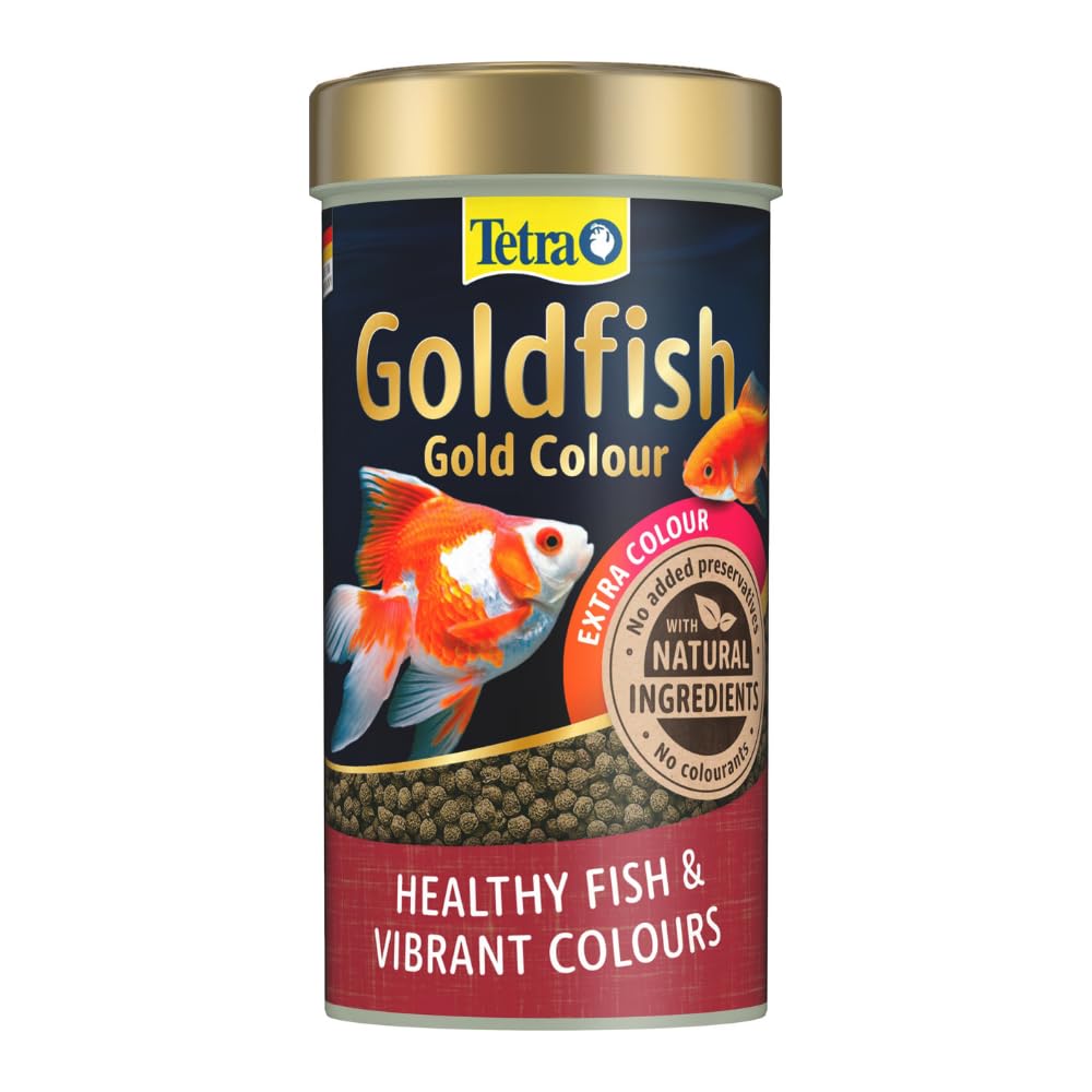 Tetra Goldfish Gold Colour Granules Fish Food 250 mL (75 g)
