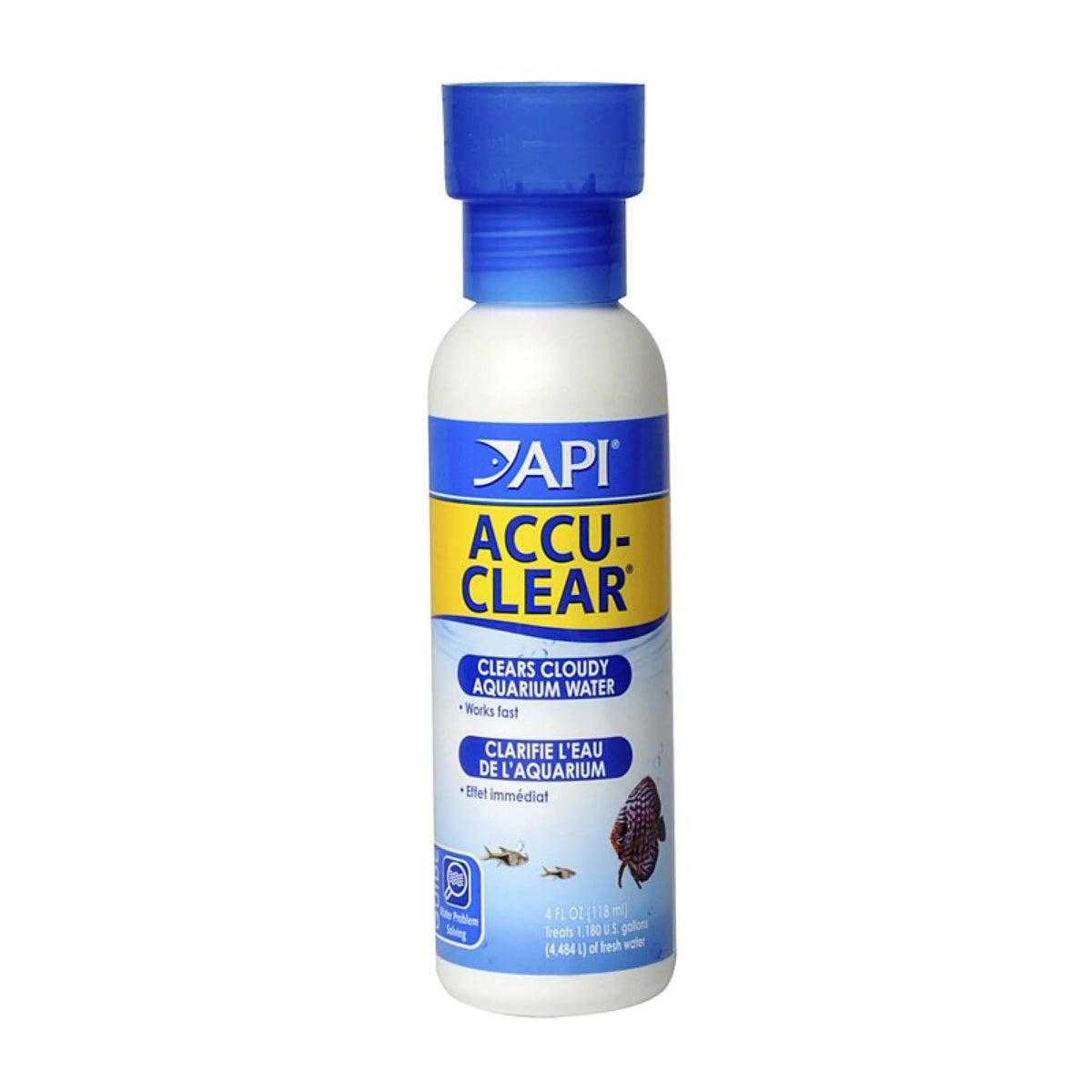 API Accu-Clear Freshwater Aquarium Water Clarifier 118 mL (4 fl oz)