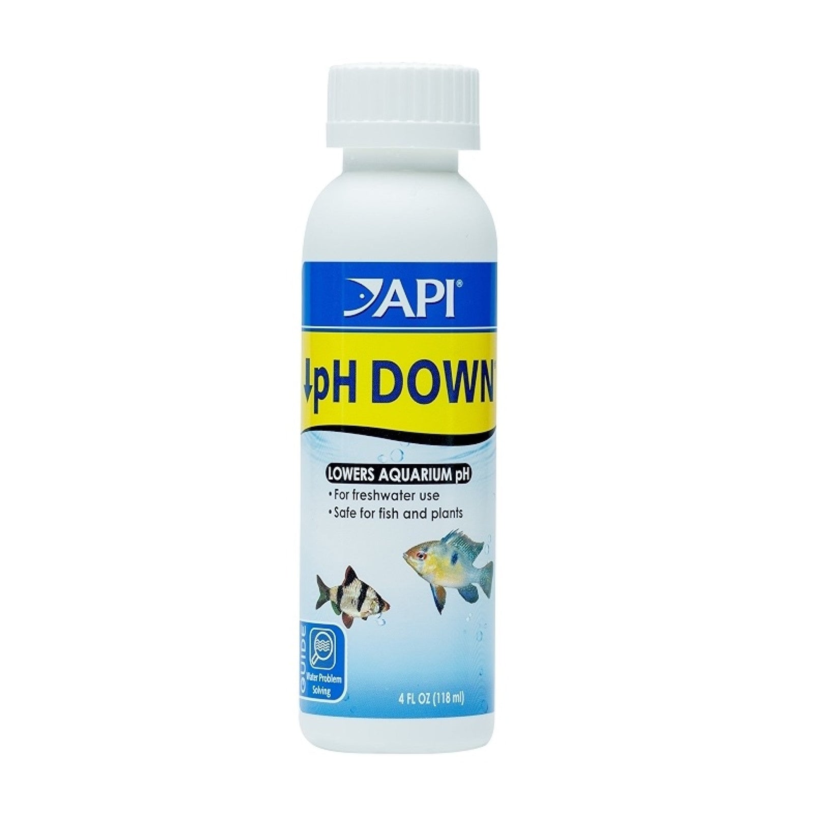 API pH Down 4 oz, pH Adjuster for Freshwater Aquariums, Fish, Plants