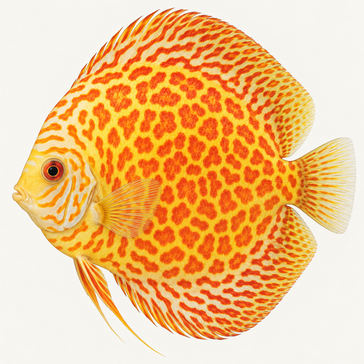 Yellow Rafflesia Discus – 110–120 mm