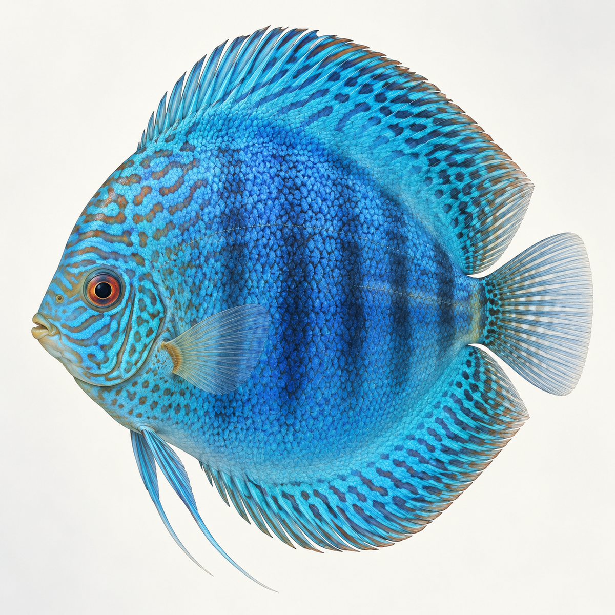 Blue Scorpion Discus – 110–120 mm