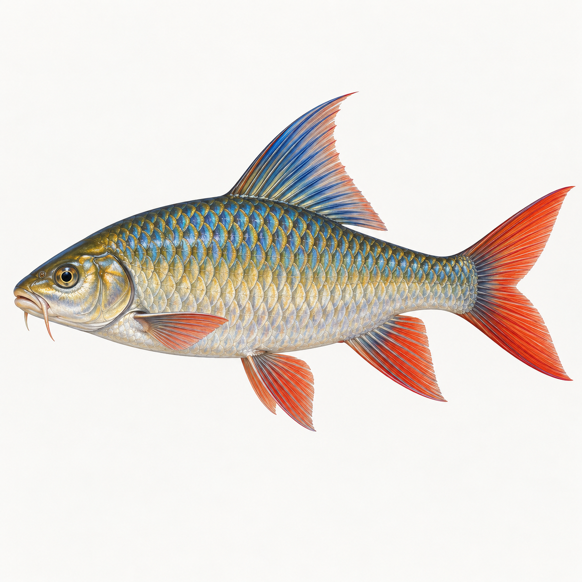 African Rainbow Mahseer – 140–170 mm
