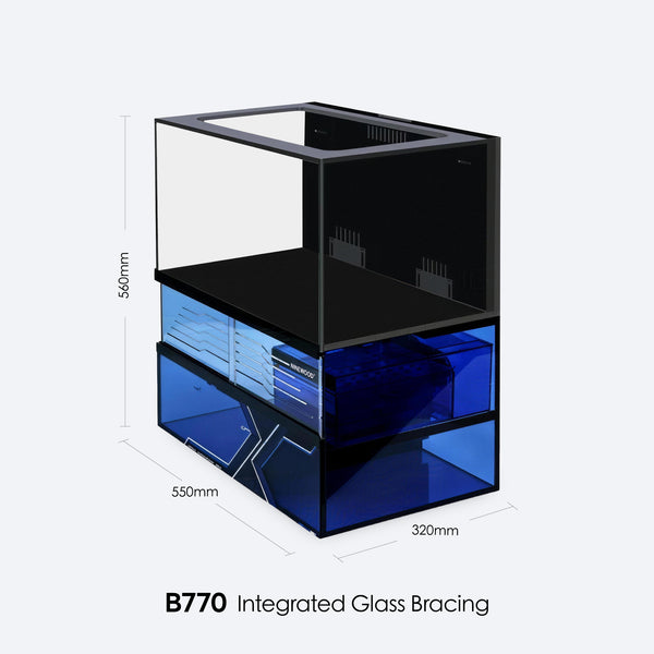 NINEWOOD B770 Aquarium - 550 × 320 × 560 mm