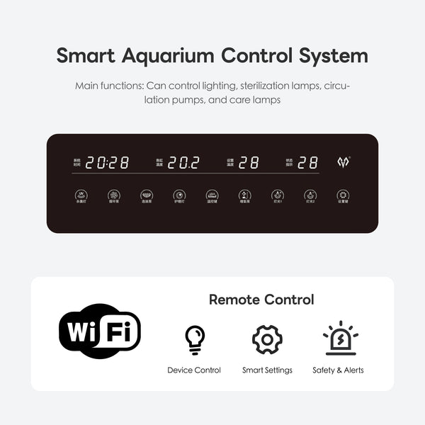 SU9mini 1135 mm Aquarium & Cabinet – Jazz White (011)