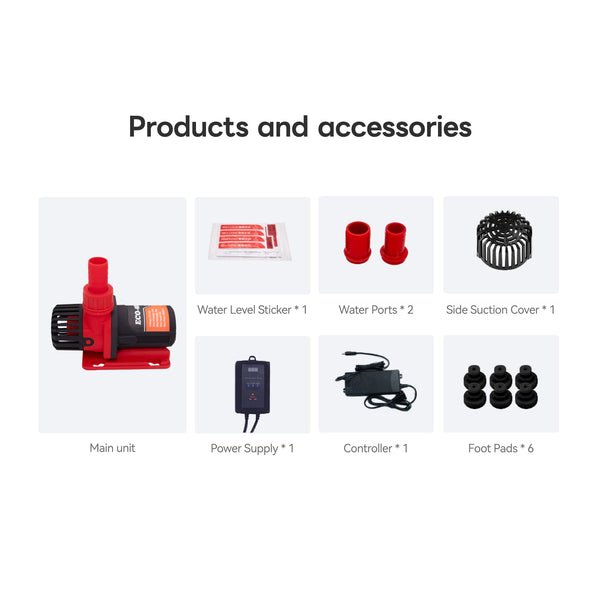 ZKSJ ECO-8000L Variable Speed DC Aquarium Pump