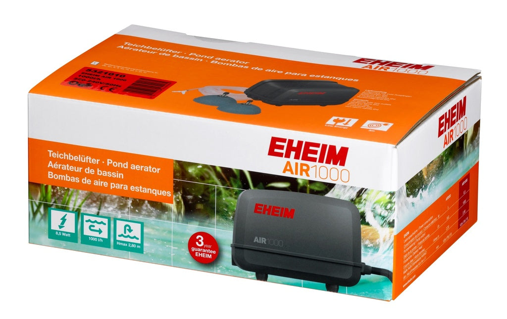 EHEIM AIR1000 Pond Air Pump Set, 1000 L/h
