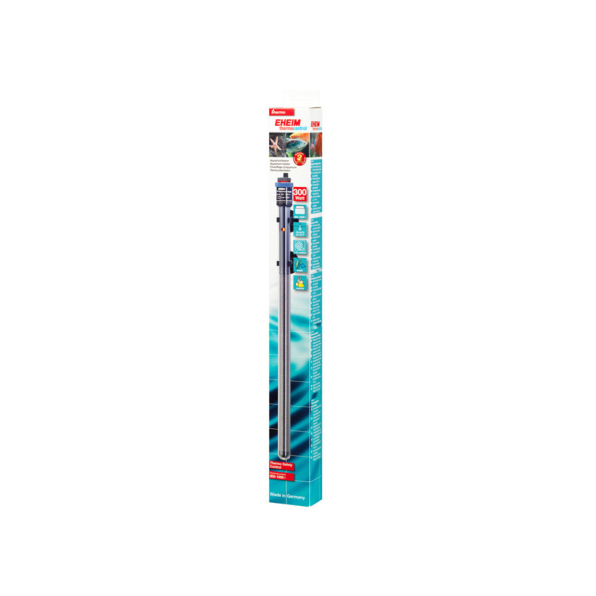 EHEIM thermocontrol 300 W aquarium heater retail packaging, 600–1000 L model