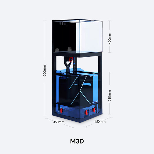 NINEWOOD M3D Aquarium - Black