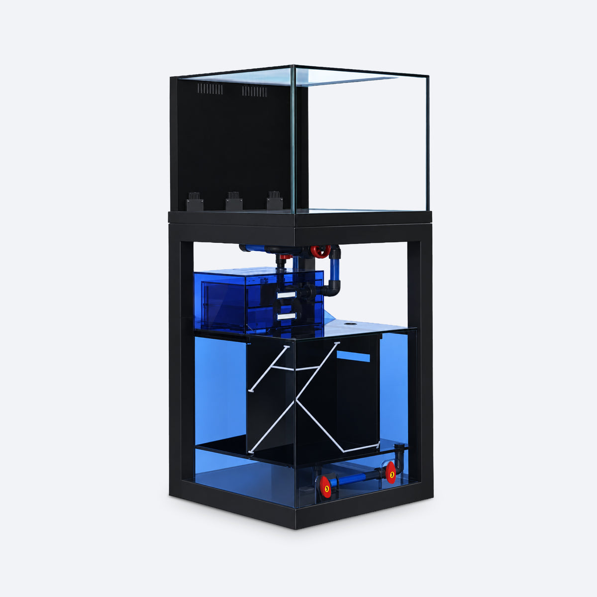 NINEWOOD M6D Aquarium - Black