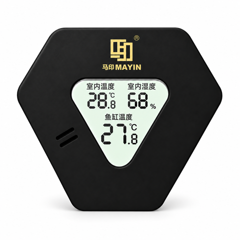 MAYIN Digital Aquarium Thermometer & Humidity Meter