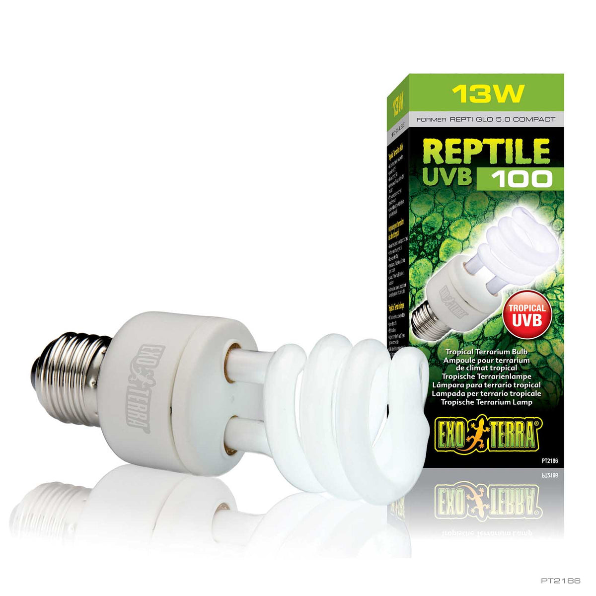 Exo Terra Reptile UVB100 Tropical 13 W Bulb