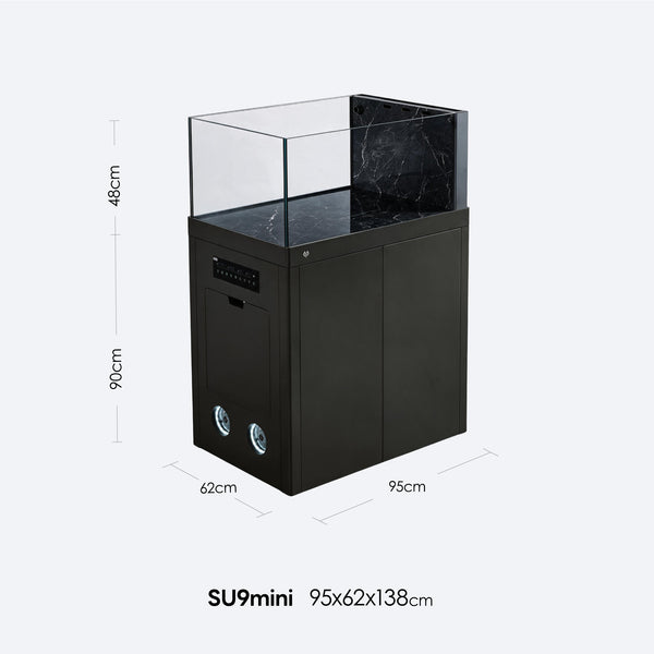 SU9mini 955 mm Aquarium & Cabinet – Meteorite Grey (009)