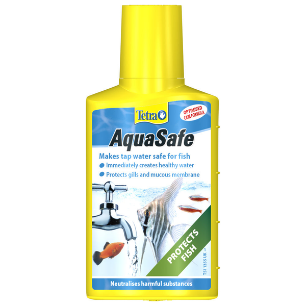 Tetra AquaSafe Water Conditioner 50 mL (approx. 1.69 fl oz)
