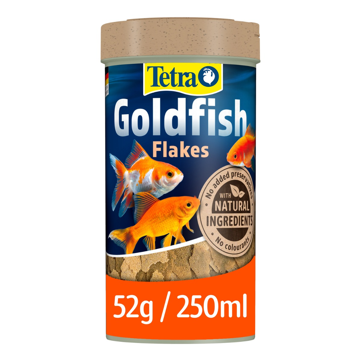 Tetra Goldfish Flakes Fish Food 250 mL (52 g)