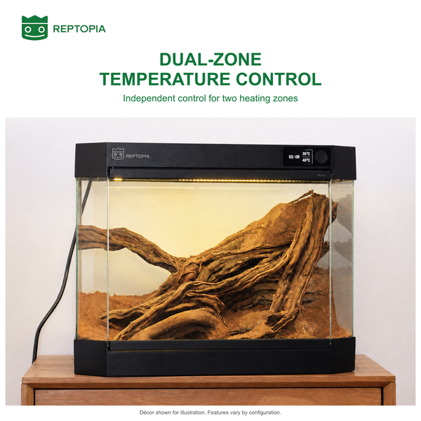 REPTOPIA D1 Smart Reptile Enclosure – White Complete Kit