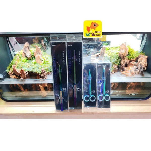 Netlea Aquascaping Scissors (16 cm Spring Scissors), Steel Aquarium
