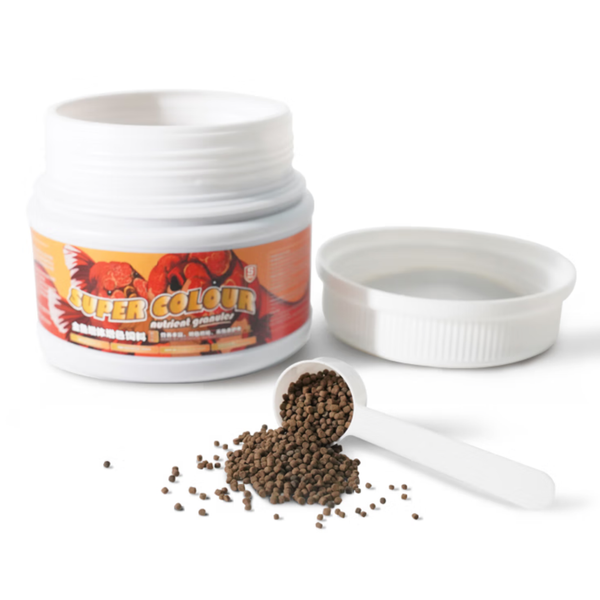 Mayin Goldfish Feed, Color Enhancing Granules for Ranchu and Lionhead