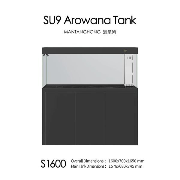 ManTangHong SU9 (A7 Wall), 1135mm Aquarium Tank, Stainless Steel