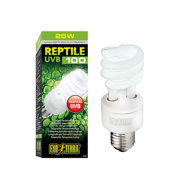 Exo Terra Reptile UVB100 Tropical 25 W Bulb