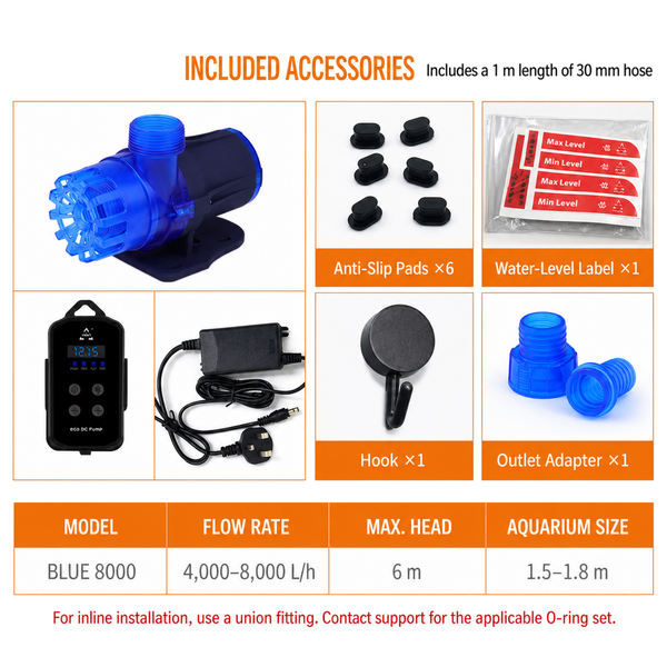 ZKSJ ECO DC Pump BLUE60-8000