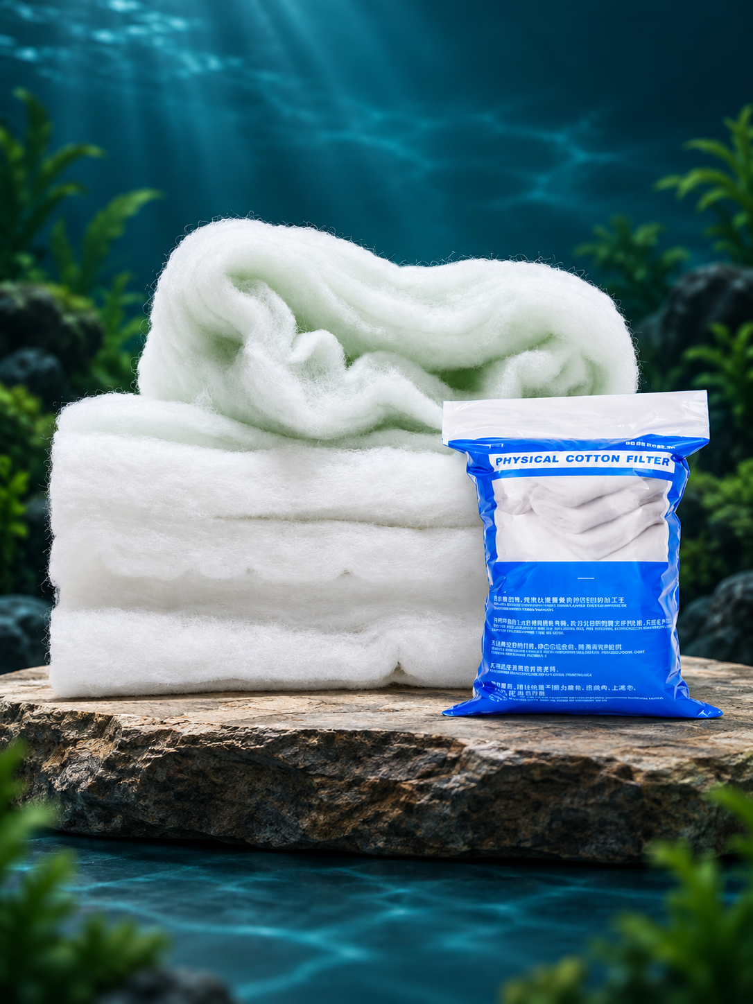 MAYIN layered aquarium filter cotton